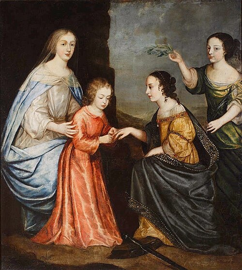 The Mystical Marriage of Saint Catherine, 1659, Peeter Danckers de Rij