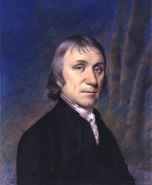 Portrait of Joseph Priestley, 1794, Ellen Sharples
