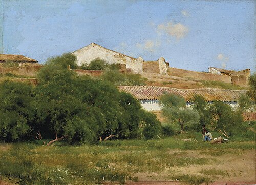 A Midday's Rest, , Emilio Sánchez Perrier