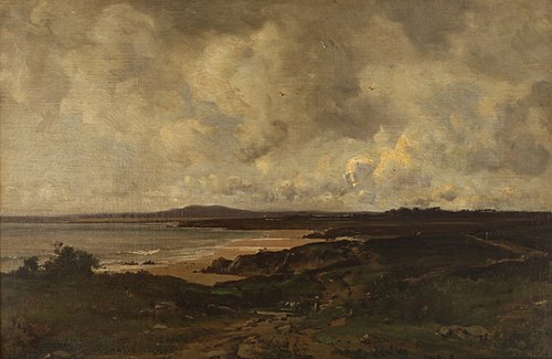 Paisaje (Orilla del mar), 1873, Emmanuel Lansyer