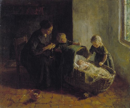 Moeders kroost, 1897, Jacobus Simon Hendrik Kever