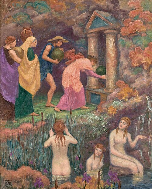 Offrande Aux Nymphes, 1950, Rupert Bunny