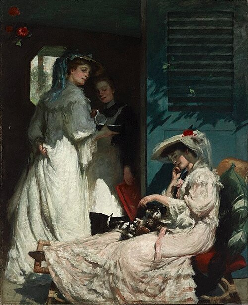 A summer morning, 1908, Rupert Bunny