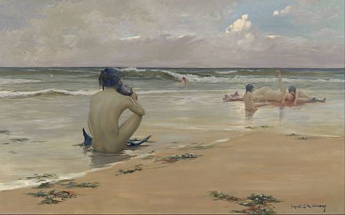 Sea idyll, 1891, Rupert Bunny