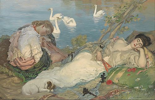 Endormies, 1904, Rupert Bunny