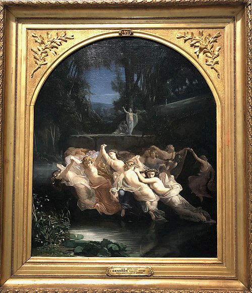 Les Ondines, 1846, Ernest Augustin Gendron