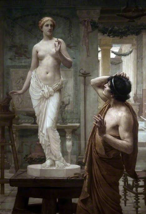 Pygmalion and Galatea, 1881, Ernest Normand