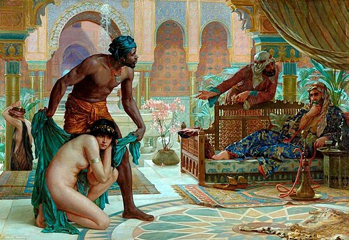 The Bitter Draught of Slavery, 1885, Ernest Normand