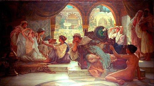 Rivals (Moorish Scene with Women), 1897, Ernest Normand