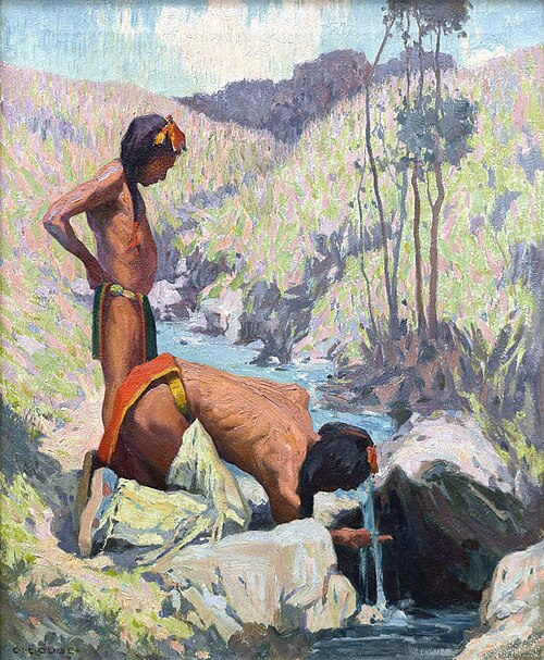 The Water Course, 1910, Eanger Irving Couse