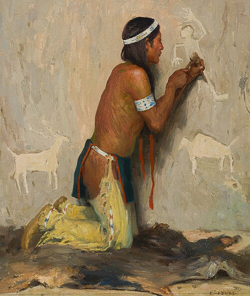 The Sculptor, 1914, Eanger Irving Couse
