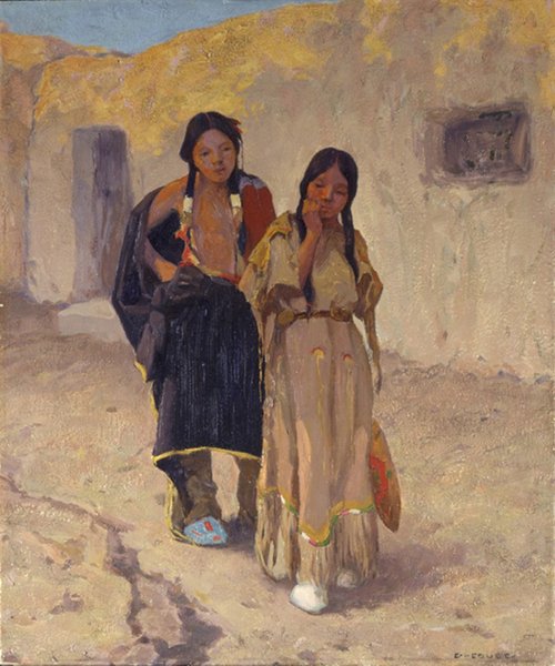 The Lovers, 1909, Eanger Irving Couse