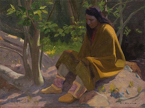 Yellow Robe, , Eanger Irving Couse