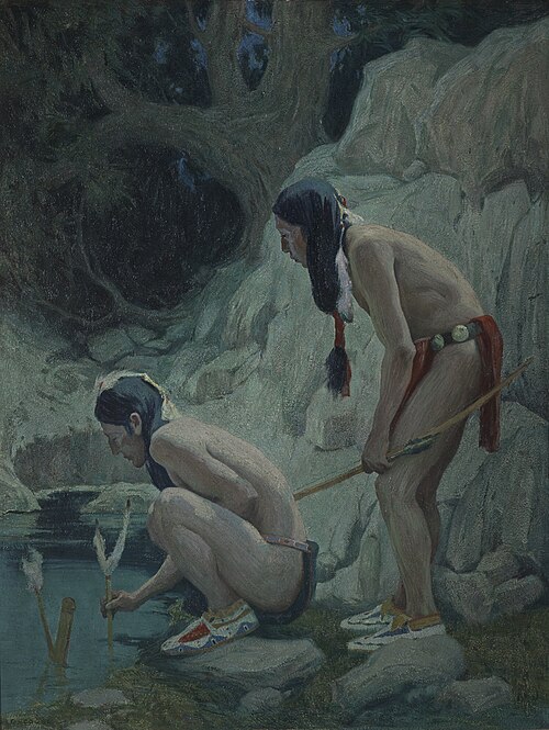 Les Eaux sacrées, 1902, Eanger Irving Couse