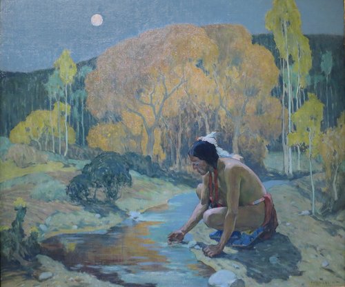 Autumn Moon, 1927, Eanger Irving Couse