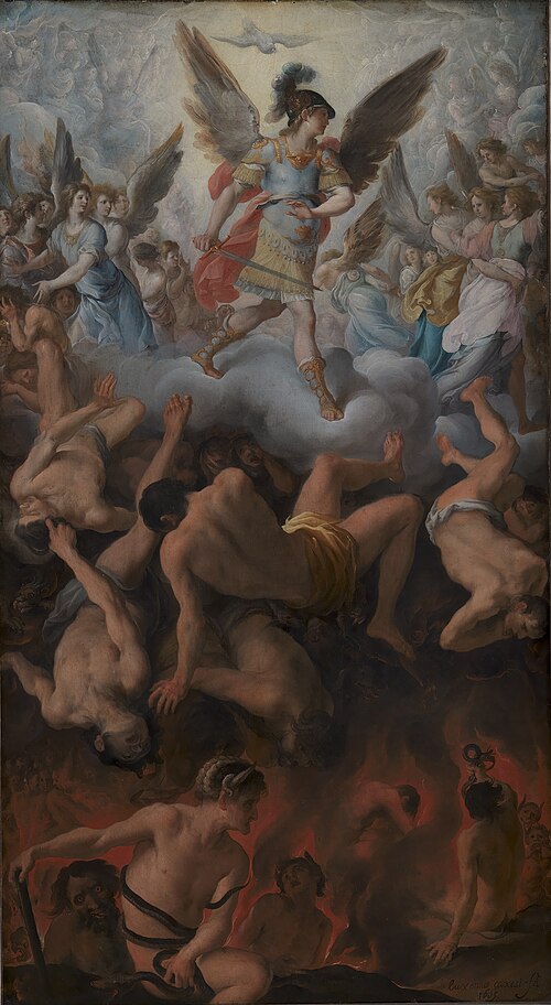 The Fall of the Angels, 1605, Eugenio Cajés