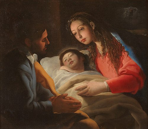 Nativity, 1610, Eugenio Cajés