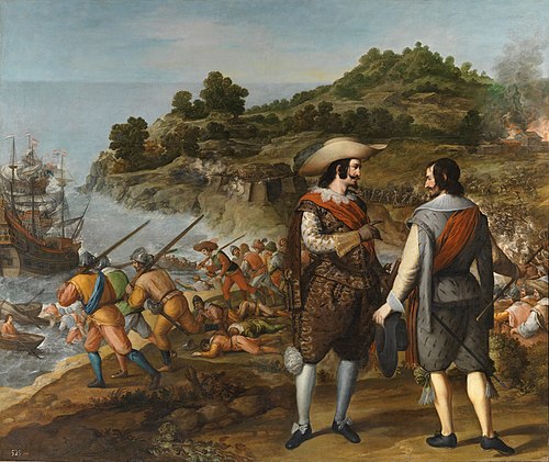 The Recapture of San Juan in Puerto Rico, 1634, Eugenio Cajés