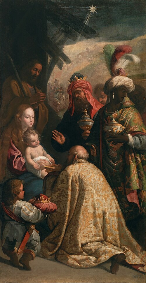 The Adoration of the Magi, 1650, Eugenio Cajés