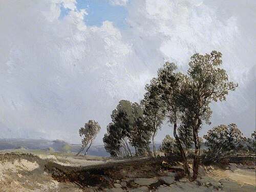 Landscape with a Cloudy Sky, 1858, Eugène Ciceri