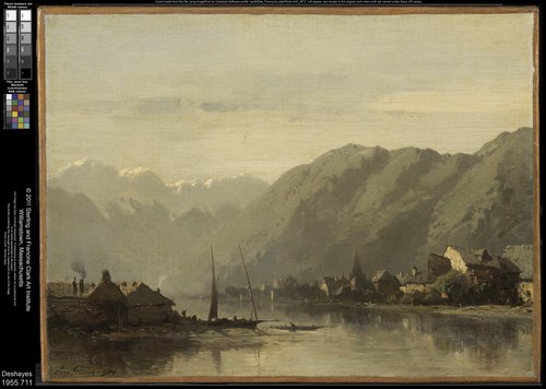 A Swiss Lake, , Eugène Deshayes