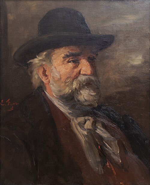 Portrait de Théodore Ravanat, 1878, Eugène Faure