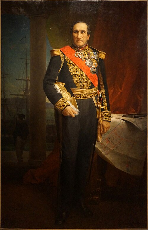 Léonard-Victor-Joseph Charner, amiral de France, 1861, Eugène Faure