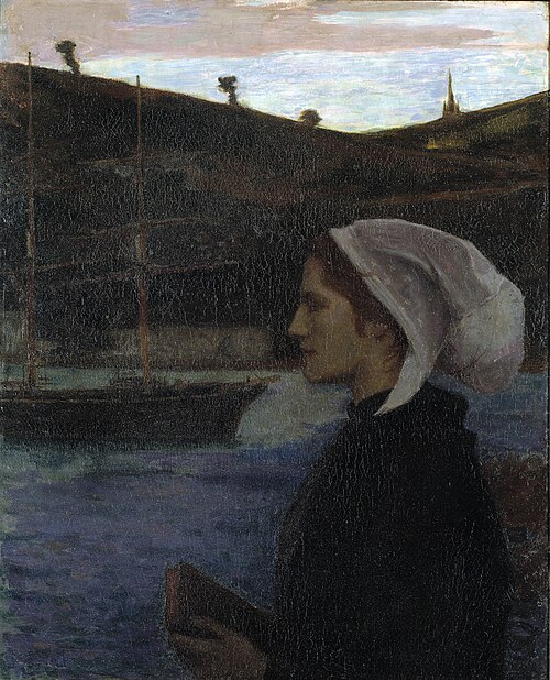 A Breton Sunday, 1890, Eugène Lawrence Vail
