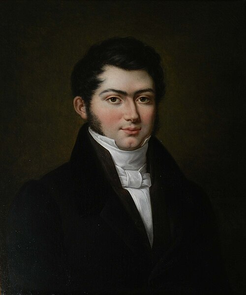Portrait de Léonce Angrand, 1830, Eugénie Servières