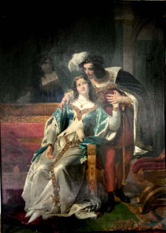 Rosemonde, 1827, Raymond Quinsac Monvoisin