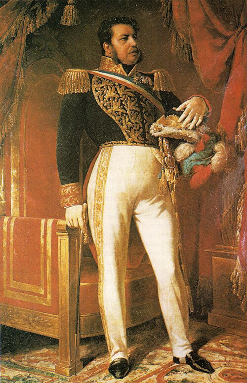 Manuel Bulnes, 1843, Raymond Quinsac Monvoisin