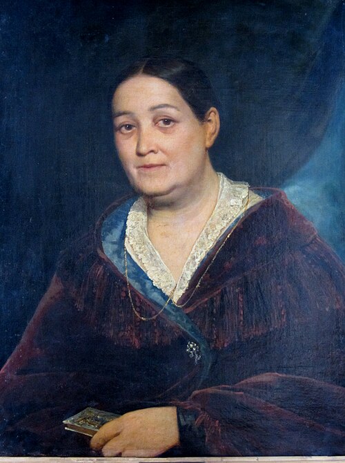 Doña Nicolasa Garmendia y Aguirre de Orrego, 1845, Raymond Quinsac Monvoisin