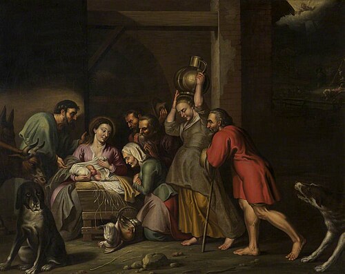 The Nativity (copy of Peter Paul Rubens), , Willem van Herp