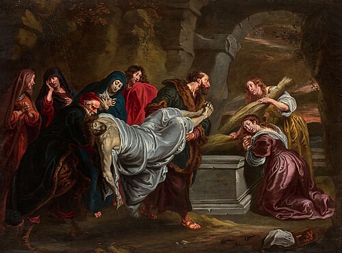 The Entombment of Christ, 1650, Willem van Herp