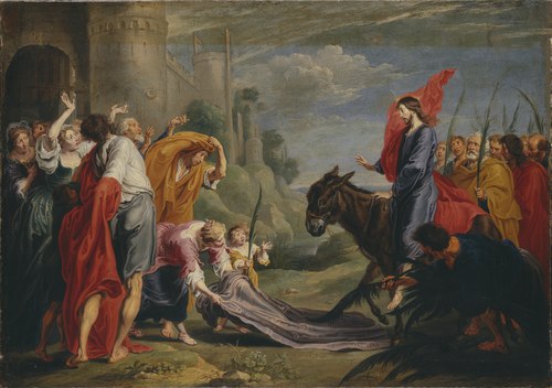 The Entry into Jerusalem, , Willem van Herp