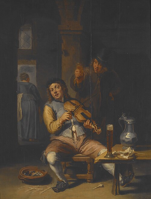 The Revelers, 1640, Willem van Herp
