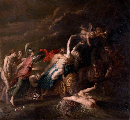 The Rape of Proserpine (after Rubens), 1649, Willem van Herp