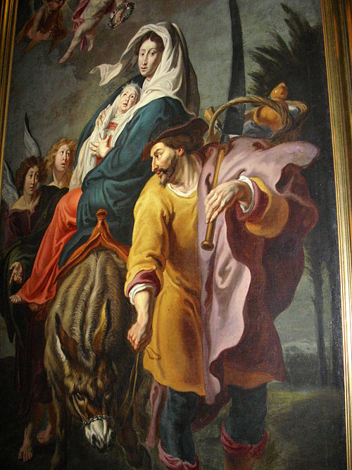 Escape to Egypt, 1674, Willem van Herp