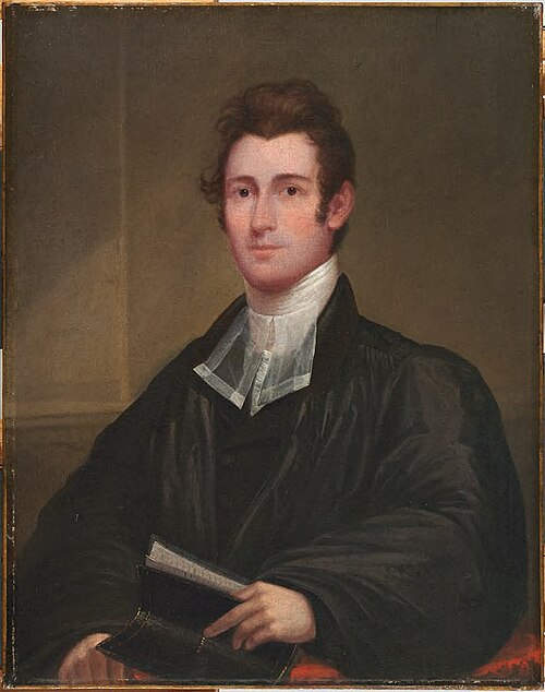 Samuel Gilman (1791-1858), 1820, Alvan Fisher