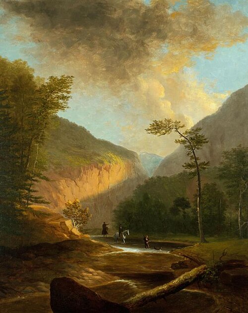 Mountain Stream, 1834, Alvan Fisher