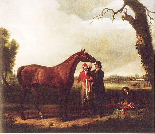 Eclipse with race track, 1823, Alvan Fisher