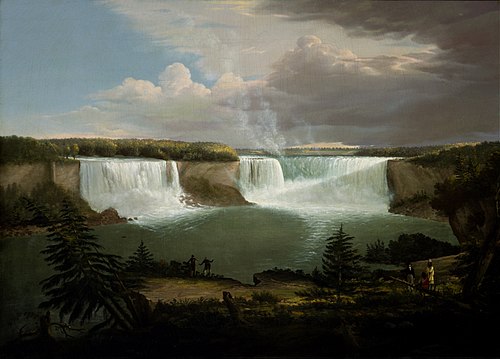 A General View of the Falls of Niagara, 1820, Alvan Fisher