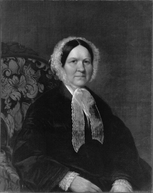 Portrait of a Lady, 1840, Alvan Fisher