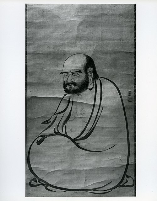 Daruma, 1649, Kanō Sanraku
