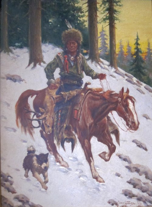 Successful Hunt, 1911, John Hauser