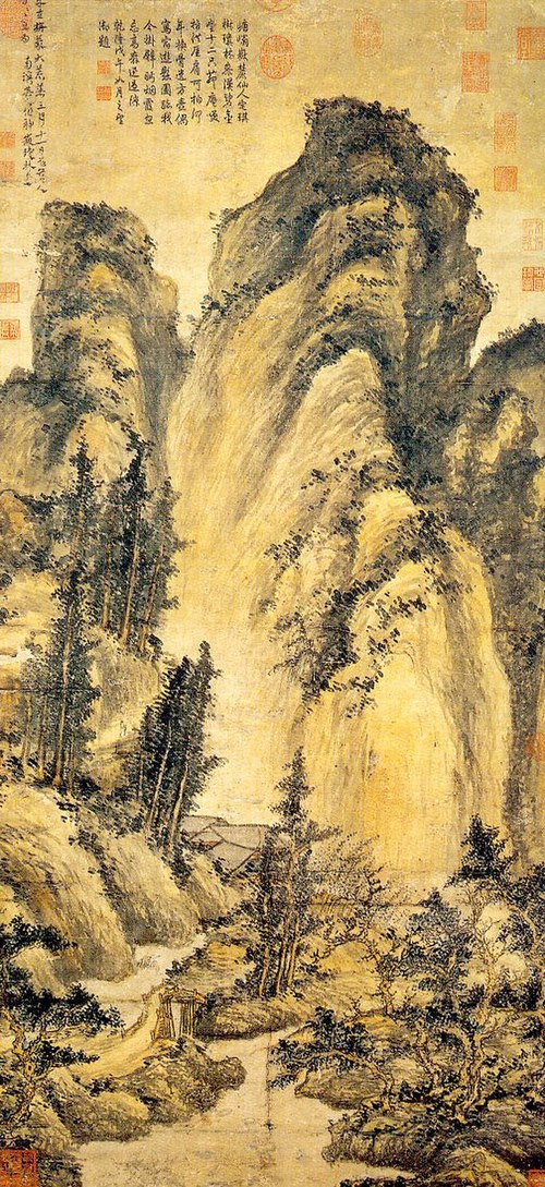 Sacred Mountains and Precious Groves, 1365, Fang Congyi