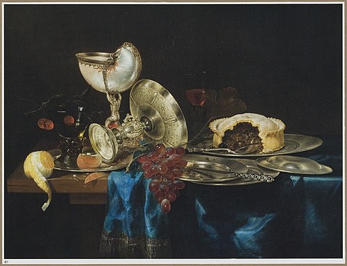 Still Life with Nautilus Cup, 1646, Pieter de Ring
