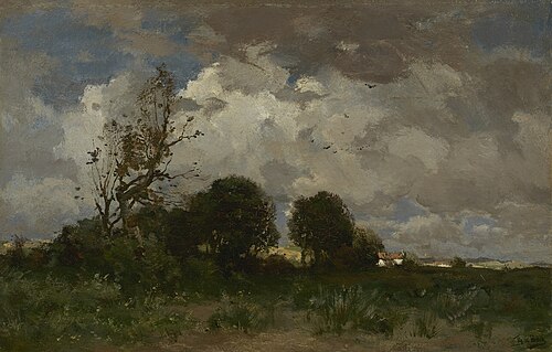 Thunderstorm, 1881, Théophile de Bock