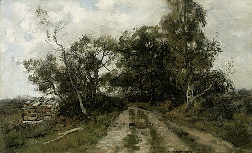 Sandy Path, 1887, Théophile de Bock