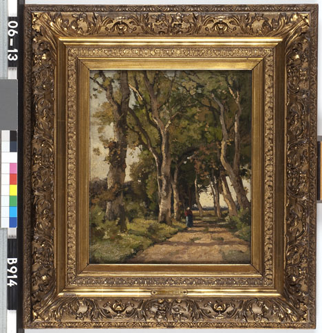 Country Lane, 1887, Théophile de Bock
